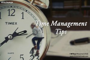 tips for organizing time